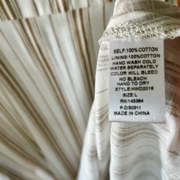 Maxi Dress with Tie Back Sz L - Picture 6 of 7